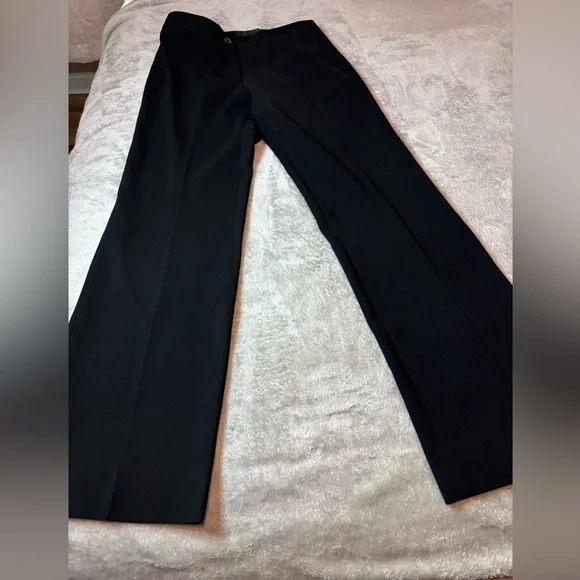 Black Wide leg Marie Claire Paints Euro side 42 which is is size 8 - Picture 1 of 6